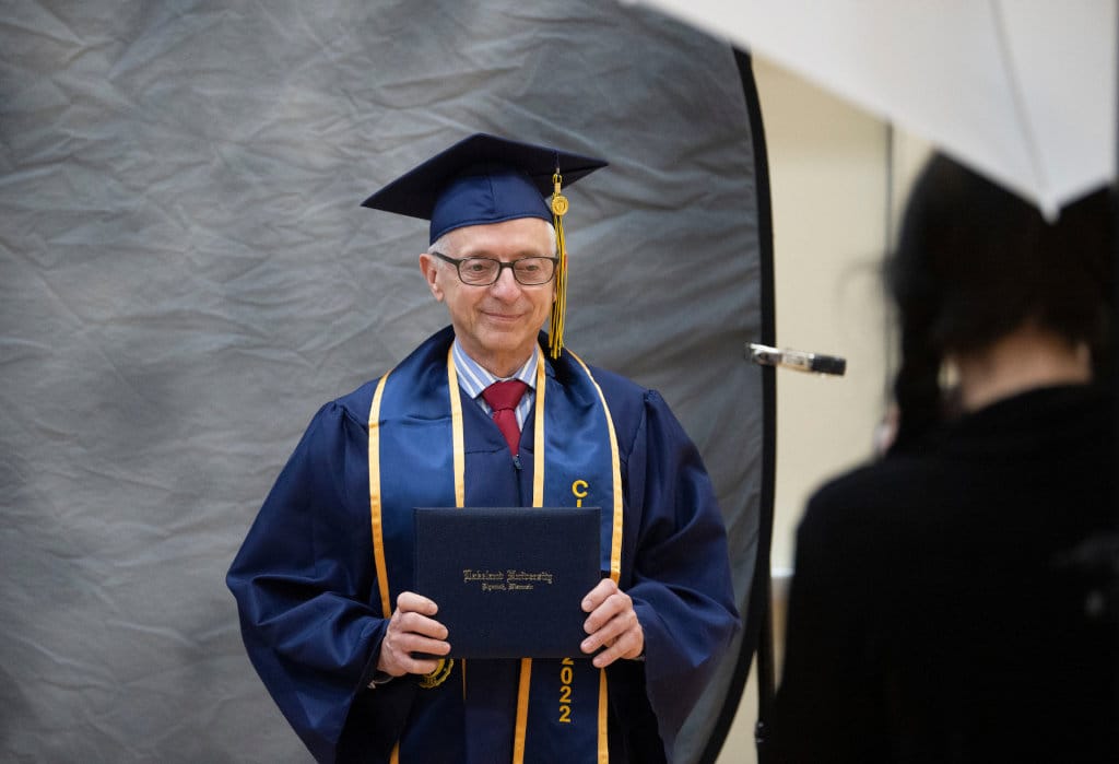 From Teenage Runaway to College Graduate at age 65